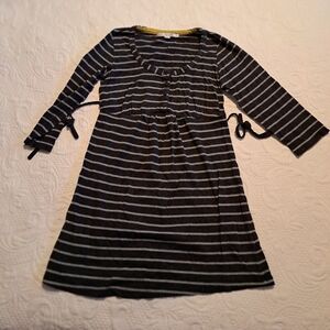 Boden women's size US 4 2 tone gray tunic maternity top VGUC